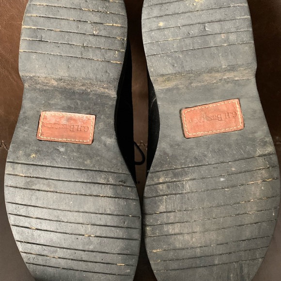 GH Bass Buckingham Size 7 1/2D Black Leather Upper - Picture 4 of 5